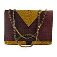 thumbnail image 1 of 2Chique Boutique Women's Handmade Ankara Print Fashion Handbag, NNEOMA, 1 of 1