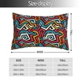 thumbnail image 2 of Kdxio Cotton Pillow Cases 14"x20" Pillowcases,Soft and Breathable Bedroom Pillow Cases-Geometry, 2 of 8