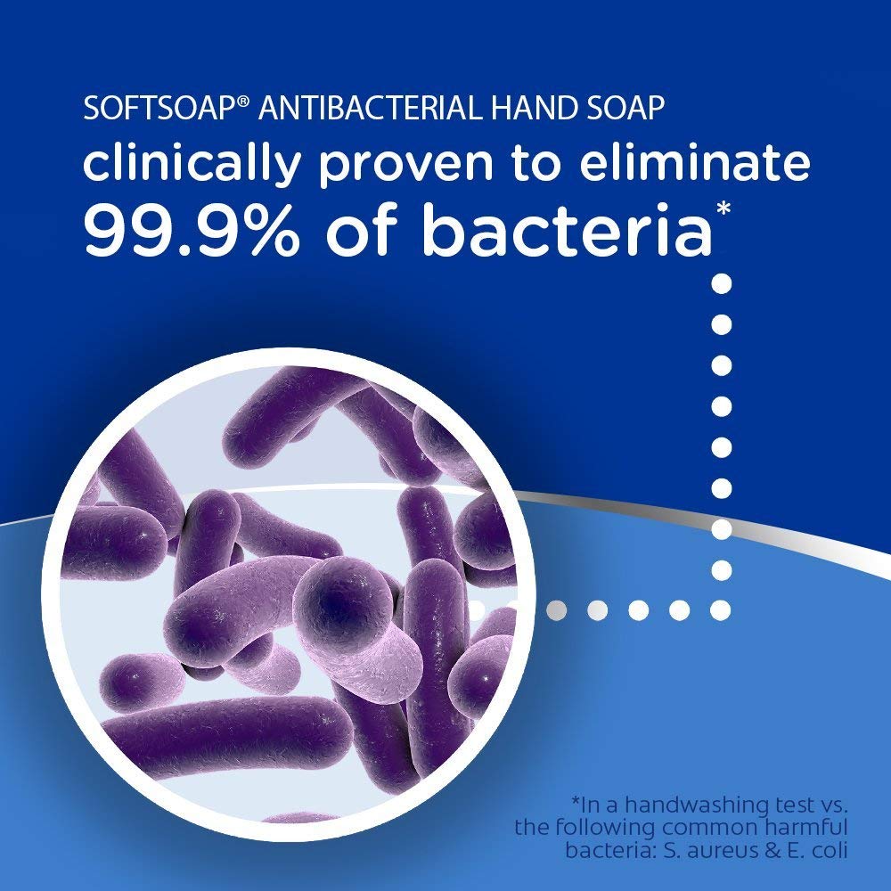 Softsoap Effective Liquid Hand Soap - The Ideal Sensitive Skin, Dermatologist Tested Fresh Citrus - Clinically Proven, Refillable Bottle with Pump 11.25 fl oz Per Pack, Pack of 5