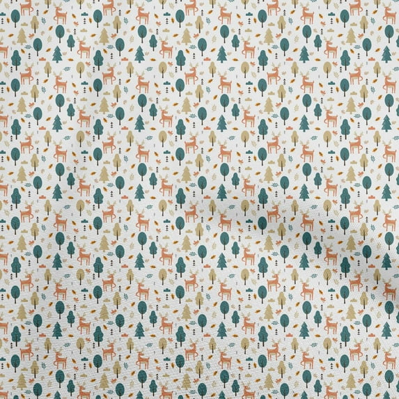 oneOone Viscose Jersey White Fabric Kids Sewing Fabric By The Yard Printed Diy Clothing Sewing Supplies 60 Inch Wide