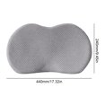 thumbnail image 4 of Cojín Multifuncional para Asiento Coche Viscoelástica Nalgas (gris Claro), 4 of 7