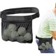 thumbnail image 1 of Tennis Ball Waist Pouch | Tennis Ball Holder Adjustable Tennis Ball Waist Bag Sweatproof Oxford Cloth Mesh Ball Pouch Pickleball Training Holding Bag, 1 of 5