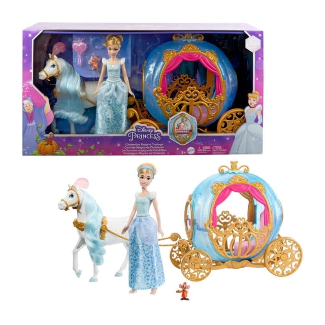 Set de Juego Disney Princesa Disney Princesa Carruaje Mágico de Cenicienta