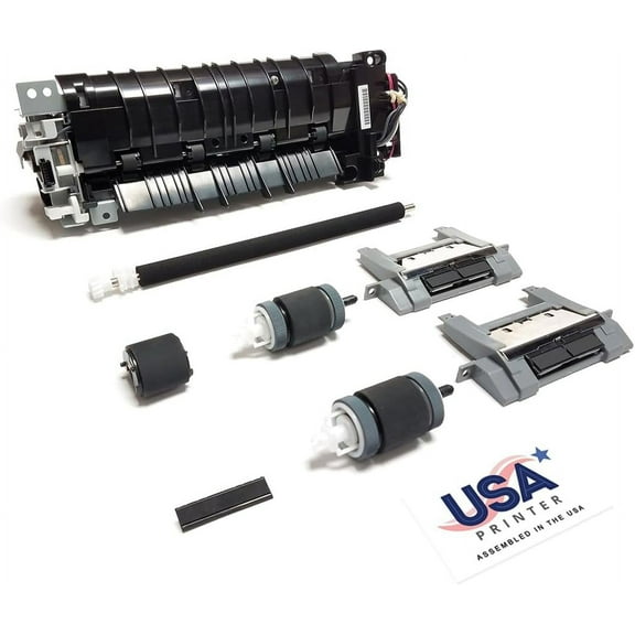 USA Printer M525-MTKv2-USA (RM1-8508 RM2-3829 CF116-69002) Maintenance Kit for HP LaserJet M521 M525 includes RM1-8508 Fuser, RM1-6321 Transfer Roller, & Tray 1-3 Roller Kit (110V)