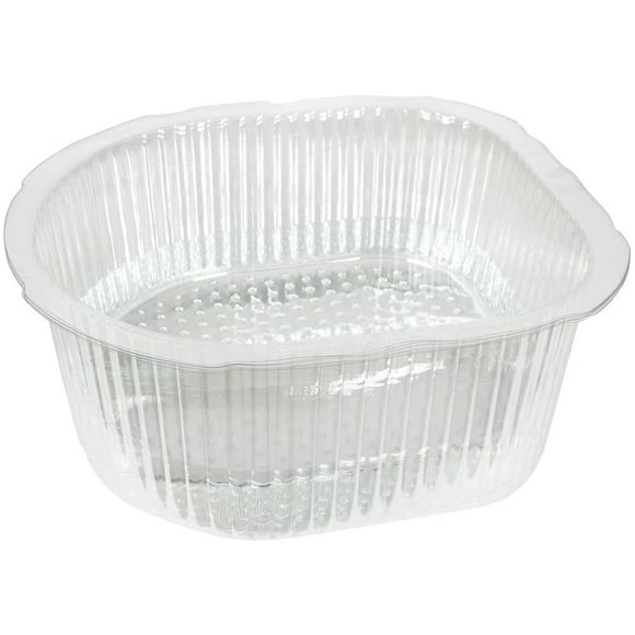 ForPro Professional Collection Universal Pedi Bath Liners - 50% THICKER - Fit Footsie Bath, Disposable Pedicure Foot Tub Liners for Foot Spa Basins & Foot Bath Soaks, Clear, 100