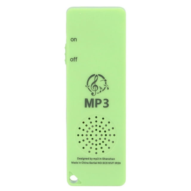 Lecteur MP3, Mini MP3 Multifonctionnel pour Étudiants Rose, Vert