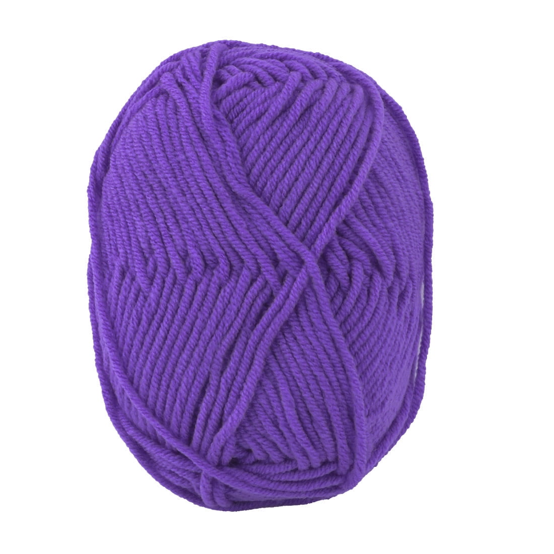 Light Purple Color 3 Ply Crochet Thread Cotton Yarn for Knitting & Craft Making
