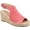 Coral, variant on Journee Womens Crew Wedge Heel Espadrille Sandals, Widths Available
