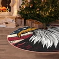 thumbnail image 6 of KLL American Bald Eagle Christmas Tree Skirt 36" ,Party Decorations Farmhouse for Christmas Decorations Holiday Party, 6 of 6