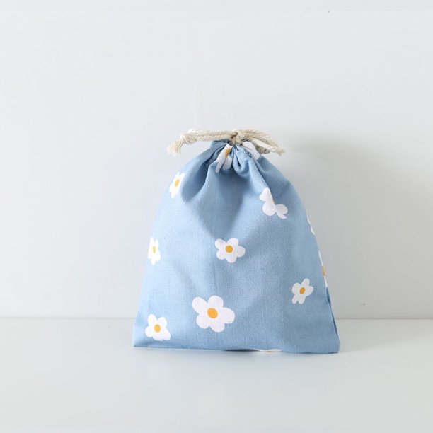 Bonita bolsa de almacenamiento de viaje con cordón ajustable, bolsa con cordón, bolsa de almacenamiento de ropa con bolsillo con cordón