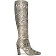 thumbnail image 2 of Franco Sarto Women's Bowman Knee High Boot Roccia Snake Wide Calf 8.5M, 2 of 5
