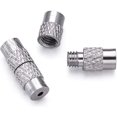 thumbnail image 4 of 20pcs Connector for DIY Bracelet Jewelry Craft Making Supplies Accessories Findings Material (Color : Silver 1, Size : 1), 4 of 5