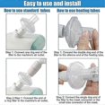 thumbnail image 5 of 10 Pack Universal CPAP Filters for CPAP Machines,Individually Packing CPAP Air Dilters,CPAP Supplies, 5 of 5
