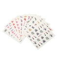 thumbnail image 4 of 10 Sheet/Set Nail Art Sticker Lipstick High Heels Pattern Stickers Self Adhesive Nail Art Stickers, 4 of 14