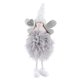 thumbnail image 2 of Yesbay - Ángel de peluche para colgar en el árbol de Navidad, color gris, 2 of 8