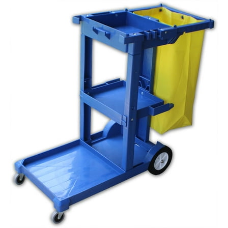 Janitor Cart - Blue
