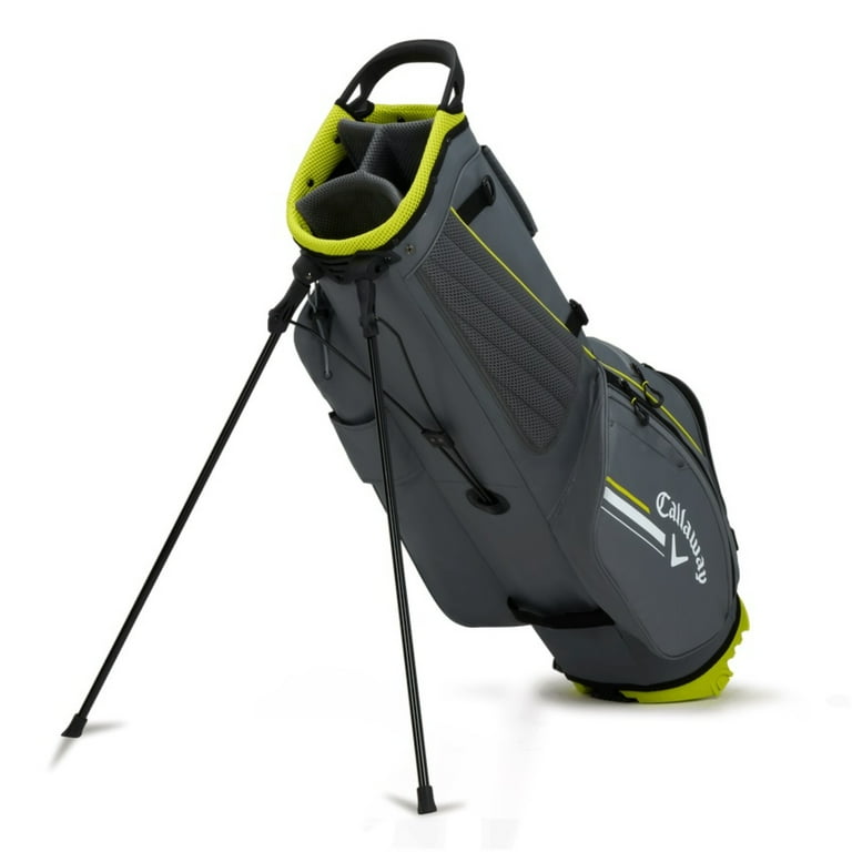 Callaway 2023 Chev Golf Stand Bag-Charcoal with Floral Callaway 2023 Chev Golf Stand Bag-Charcoal with Floral