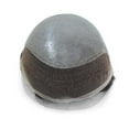 thumbnail image 4 of Skin 0.10-0.12mm with 1/2" French Lace in front Men Toupee Hair Replacement Natural Looking Wig Hairpiece for Men 100% Human Hair System for Men, 4 of 7