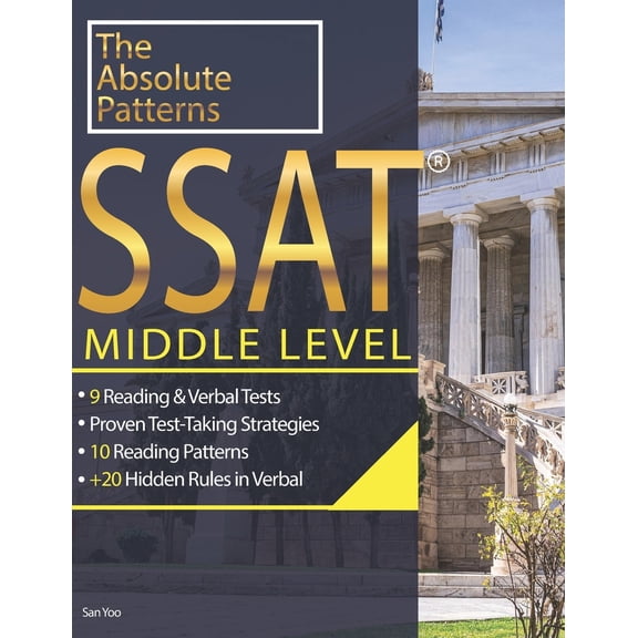 Pre-Owned SSAT 9 Reading & Verbal Tests: +20 Hidden Rules in Verbal (Paperback) 1540783146 9781540783141