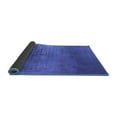 thumbnail image 2 of Ahgly Company Indoor Square Oriental Blue Industrial Area Rugs, 6' Square, 2 of 4