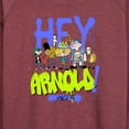 thumbnail image 3 of Hey Arnold! - Retro Arnold Since 96 - Women's Lightweight French Terry Long Sleeve Shirt, 3 of 5