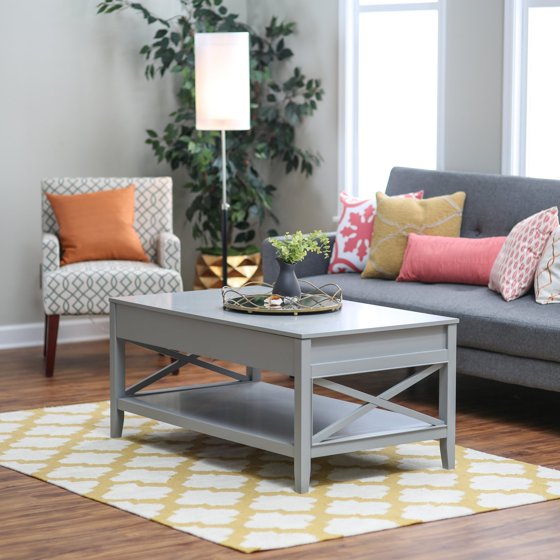 Belham Living Hampton Lift Top Coffee Table Gray Walmart Belham Living Hampton Lift Top Coffee Table Gray Walmart