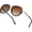 Black/Gradient Tea, variant on Retro Polarized Aviator Sunglasses for Women Men Vintage Square Sunglass With Classic Style B0259