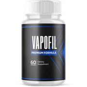 Vapofil Advanced Formula Pills All Natural Vitamin Supplement 60 Capsules