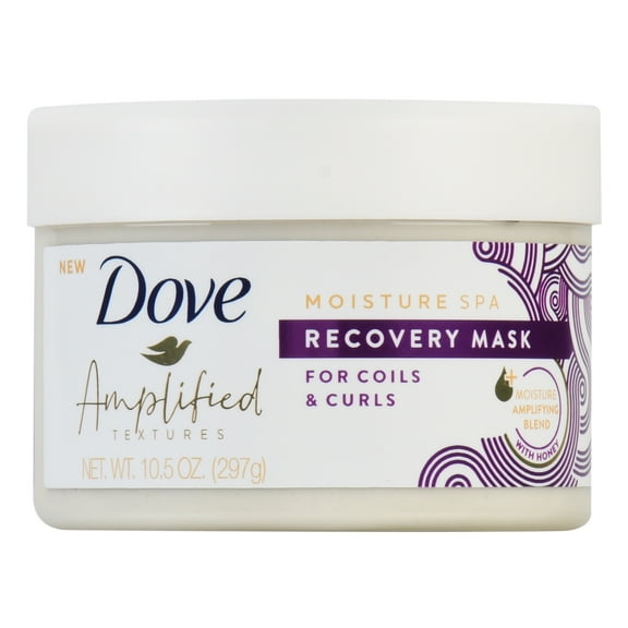 Dove Amplified Textures with Honey Moisture Spa Recovery Hair Mask 10.5 oz