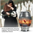thumbnail image 3 of SABURIAL Cardinal Mini Cremation Urn for Ashes Dad - Keepsake Urn for Ashes Adult Female & Male - Large Burial Urns for Human Ashes Adult Man - Small Funeral Urns - Combo of 10 Inch 3 Inch, 3 of 7