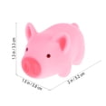thumbnail image 3 of EeaseMX Juguete de baño de goma de cerdo de 10 piezas para niños y bebés, 3 of 7