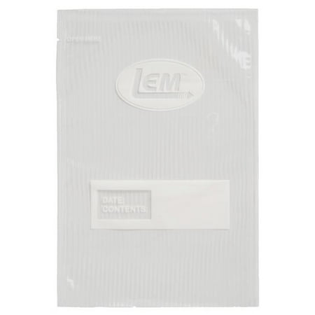 LEM 1387 MaxVac Vacuum Freezer Bags, Clear