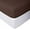 Choclate, variant on 700 Thread Count 3 Piece (1- Fitted Sheet + 2- Pillow cover) Quality 21 Inch Deep Pocket 100% Egyptian Cotton Color Colclate Solid Size Full