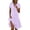 Purple, variant on Karymi Dresses for Women Elegant Classy Collared Leisure Mid-Length Plaid Print A-Line Leisure Loose Comfy Dress Figure Friendly Patchwork Dresses Summer Comfy Women Dresses 2026