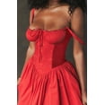 thumbnail image 5 of Eternatastic Women's Lace Mini Corset Dress Sleeveless Square Neck Bustier A-line Dresses, 5 of 8
