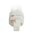 thumbnail image 2 of Satco S8323 - 18 watt; pin-based Compact Fluorescent; 3500K; 82 CRI; G24d-2 base, 2 of 3