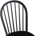 thumbnail image 3 of International Concepts Spindle Back Windsor Dining Chair in Black, 3 of 6
