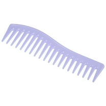 Vocoste Wide Tooth Hair Comb All Purpose Detangling Plastic Purple 7.09"x1.97"