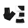 thumbnail image 4 of Little Donkey Andy Men's Waterproof Lightweight Rain Pants Breathable Windproof Hiking Golf Fishing Pants Black S, 4 of 7