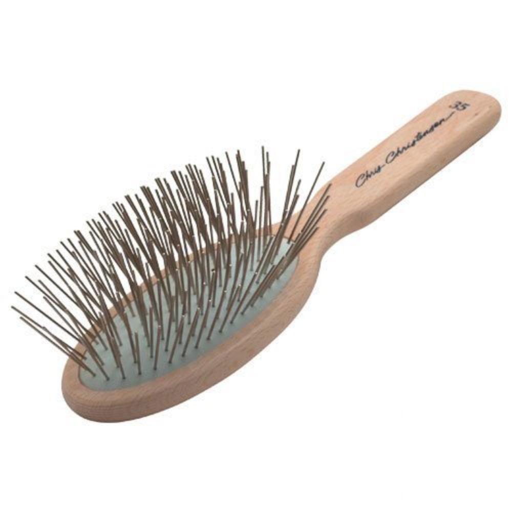 Oval Pin Brush, 35mm, Ground and polished tips are the smoothest available, High quality stainless steel pins By Chris... by