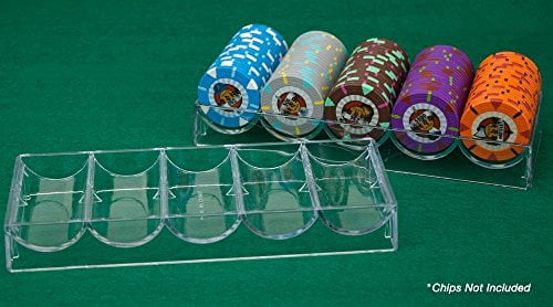 Poker 500er Chiptray Plastik Kunststoff Chiphalter Chip-Tray Pokertisch Casino 