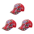 thumbnail image 1 of Maytalsory 1/2/3/5 Comfortable Ball Cap For Women - Fashionable With Sun Protection Universal Size bright red 3PCS, 1 of 6