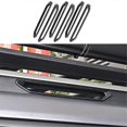 thumbnail image 4 of Off-Road Roof Luggage Rack Decorative Strip Plate Cover for Jetour Traveler 2023 2024 Car Accessories Carbon, 4 of 5