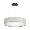 thumbnail image 3 of WAC Lighting Manhattan 26" LED 2700K Contemporary Aluminum Pendant in Black, 3 of 5