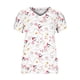 thumbnail image 5 of ICHUANYI Clearance Women's Short Sleeve Print V-Neck T-Shirt Loose Casual Summer Tee Tops(Multicolor, L) ICHUANYI WER2023080904660, 5 of 7