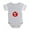 Heather Gray, variant on CafePress - Silly Tomato - Cute Infant Baby Football Bodysuit