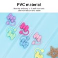 thumbnail image 6 of Tunhigl Cute Bow Silicone Straw Cover - Splash Proof, Reusable, Food Grade Straw Topper for Water Bottles (0.4in Diameter) Purple, 6 of 9