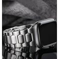 thumbnail image 6 of SOLOLUP Stainless Steel Metal Band Compatible with apple watch bands iWatch Band 45mm 44mm 42mm 49mm 41mm 40mm 38mm Butterfly Buckle Strap Replacement iwatch Series 9 8 7 SE 6 5 4 3 2 1 Ultra, 6 of 13
