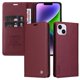thumbnail image 5 of Funda para iPhone 15 Plus Estuche de Cuero PU Tipo Cartera con Ranuras para Tarjetas y Cierre Magnético, 5 of 5
