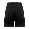 thumbnail image 5 of FNFYFH Clearance Womens Training Loose Fit Solid Color Summer Athletic Shorts Quick Dry Sport Shorts，Black, 5 of 5